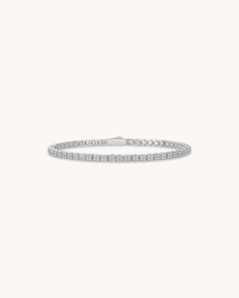 Theiaura Piano Poet Moissanite Tennis Bracelet - THEIAURA&CO.