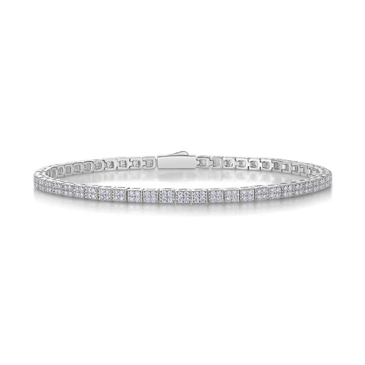 Theiaura Piano Poet Moissanite Tennis Bracelet - THEIAURA&CO.