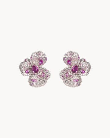 Theiaura Pink Bloom Earrings - THEIAURA&CO.