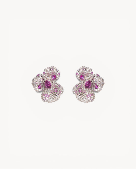 Theiaura Pink Bloom Earrings - THEIAURA&CO.