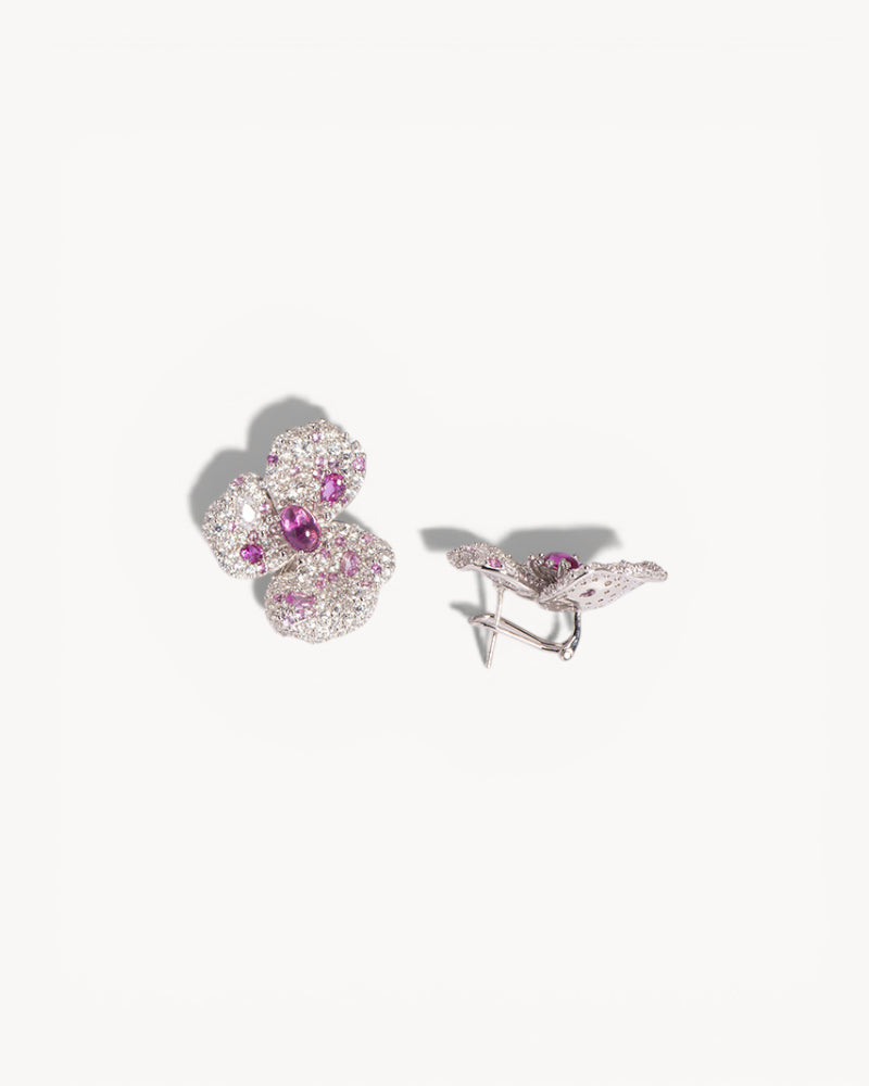 Theiaura Pink Bloom Earrings - THEIAURA&CO.