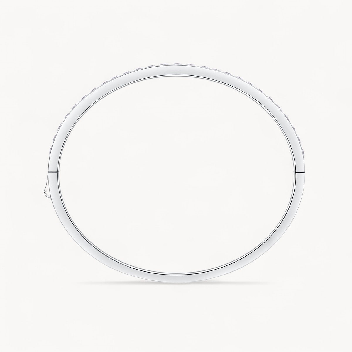 Theiaura Princess Moissanite Bangle Bracelet (8.1 Ct. Tw.) - THEIAURA&CO.