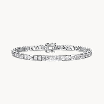 Theiaura Princess Moissanite Chain Bracelet - THEIAURA&CO.