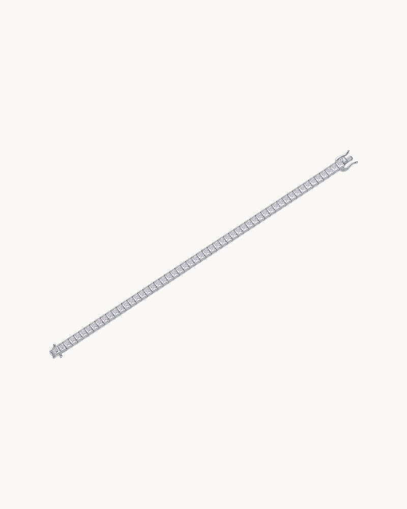 Theiaura Princess Moissanite Chain Bracelet - THEIAURA&CO.