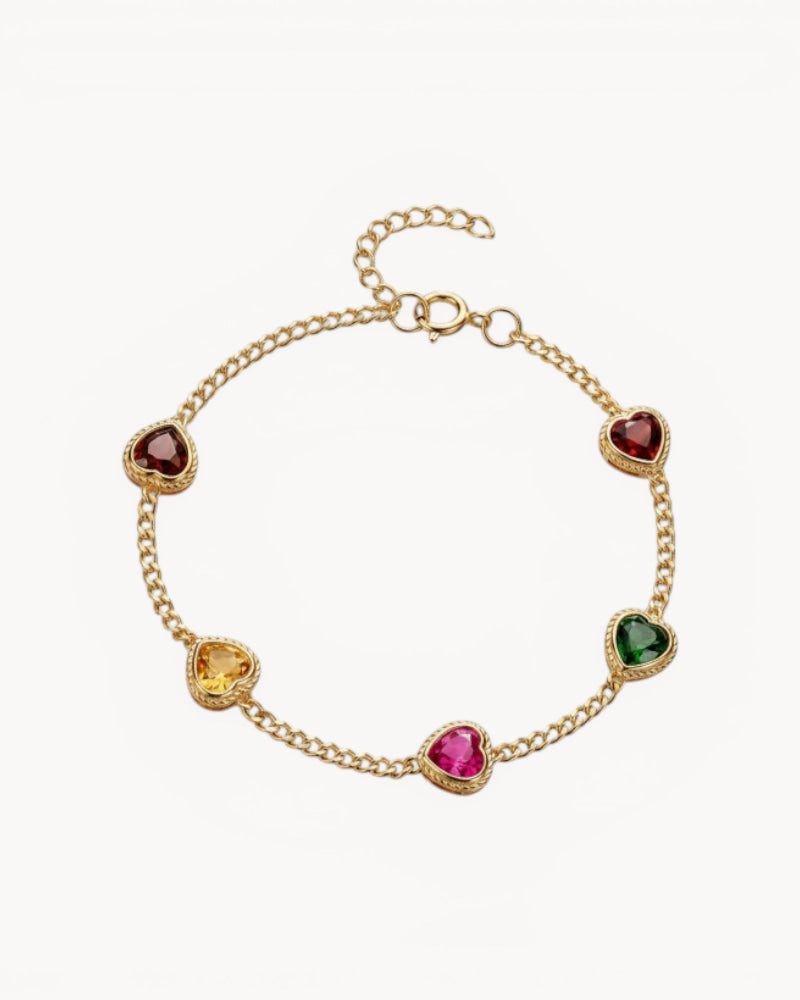 Theiaura Prism Heart Bracelet - THEIAURA & CO.