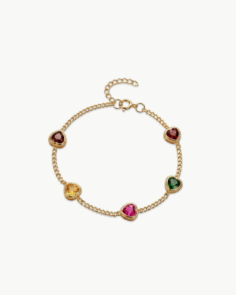 Theiaura Prism Heart Bracelet - THEIAURA & CO.