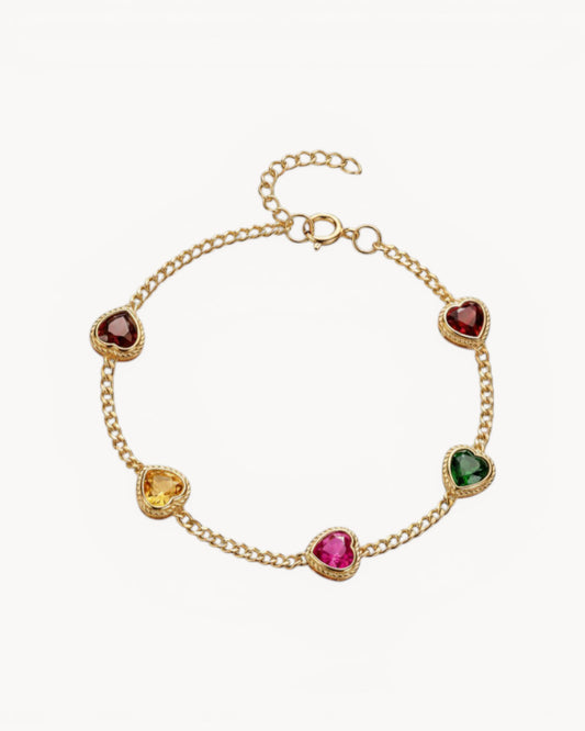 Theiaura Prism Heart Bracelet - THEIAURA & CO.