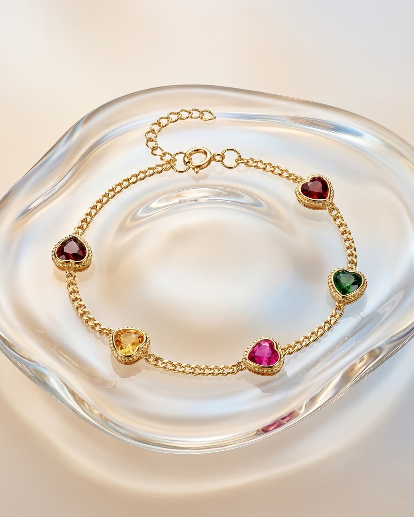 Theiaura Prism Heart Bracelet - THEIAURA & CO.