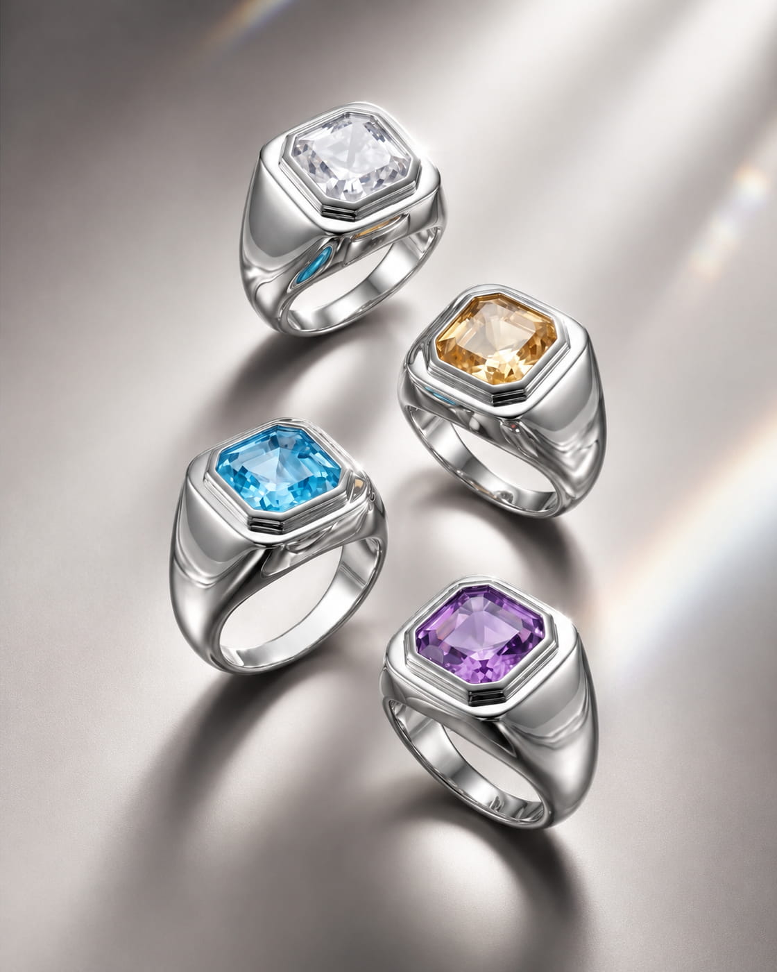 Theiaura Prism Signet Ring