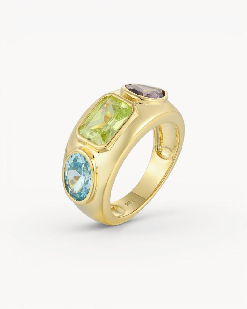 Theiaura Prism Trio Ring - THEIAURA & CO.