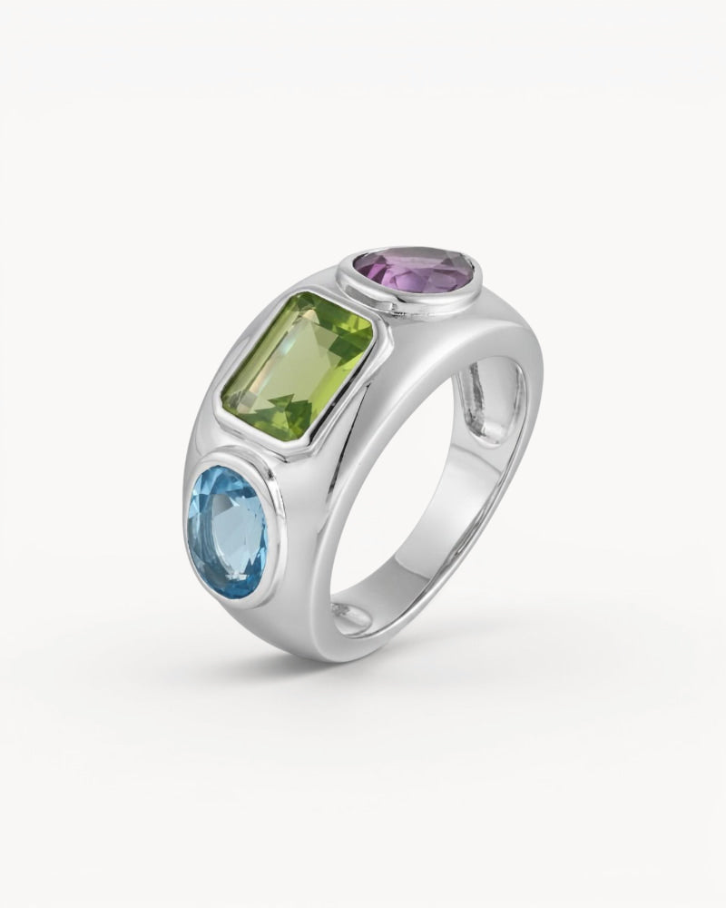 Theiaura Prism Trio Ring - THEIAURA & CO.
