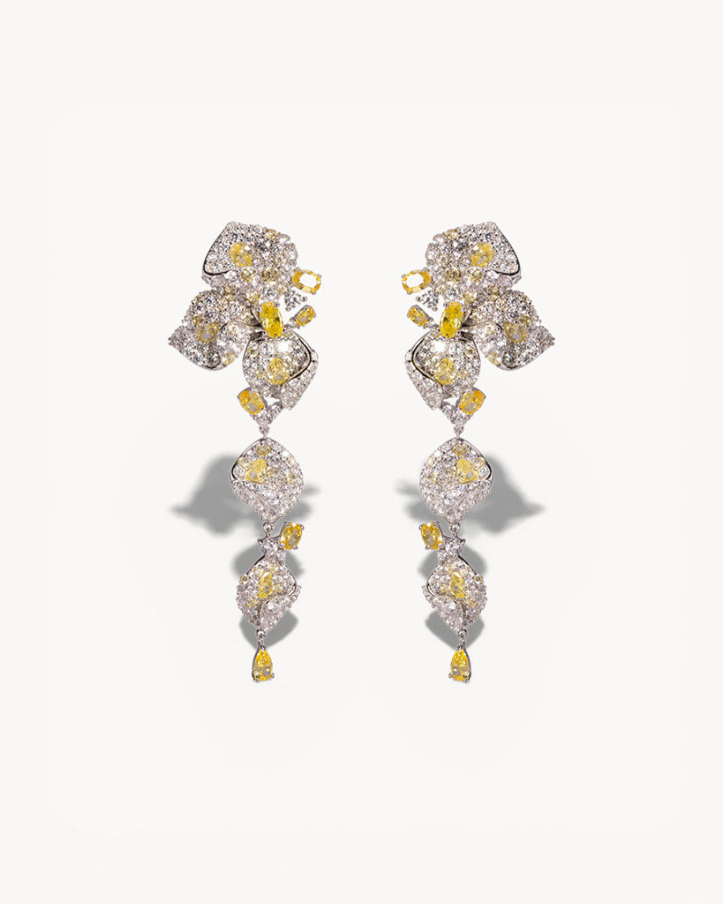 Theiaura Radiant Bloom Drop Earrings - THEIAURA&CO.