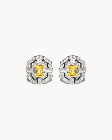 Theiaura Radiant Deco Stud Earrings - THEIAURA&CO.