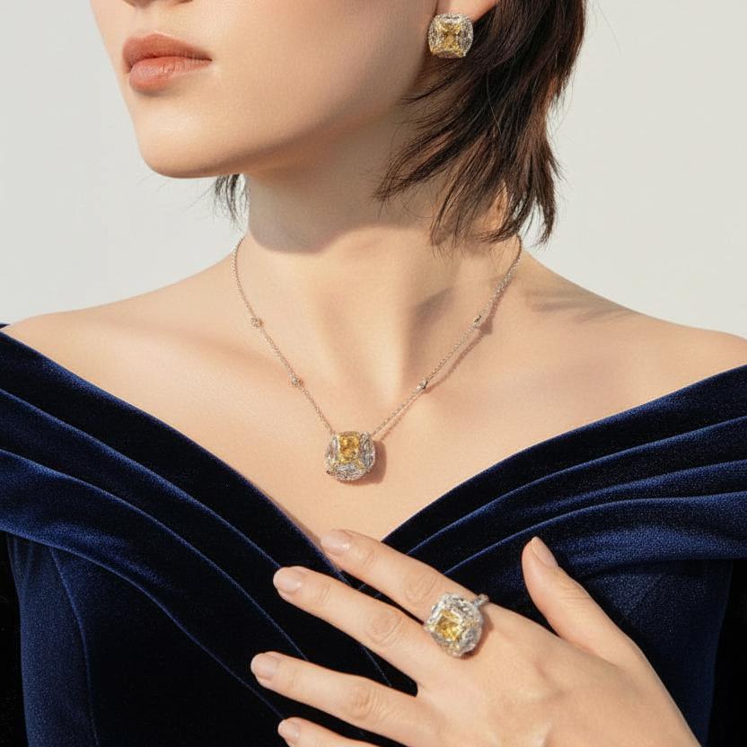 Theiaura Radiant Gem Necklace - THEIAURA&CO.