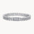 Theiaura Seraphina Moissanite Cuban Bracelet (5.0 - 5.6 Ct. Tw.)