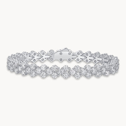 Theiaura Soleil Moissanite Tennis Bracelet (9.0 Ct. Tw.) - THEIAURA&CO.