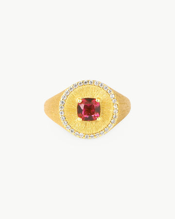 Theiaura Soleil Rouge Ring - THEIAURA&CO.