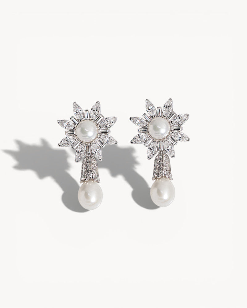 Theiaura Soleil de Perle Drop Earrings - THEIAURA&CO.