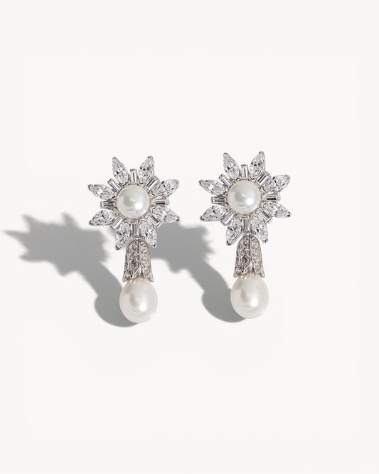 Theiaura Soleil de Perle Drop Earrings - THEIAURA&CO.