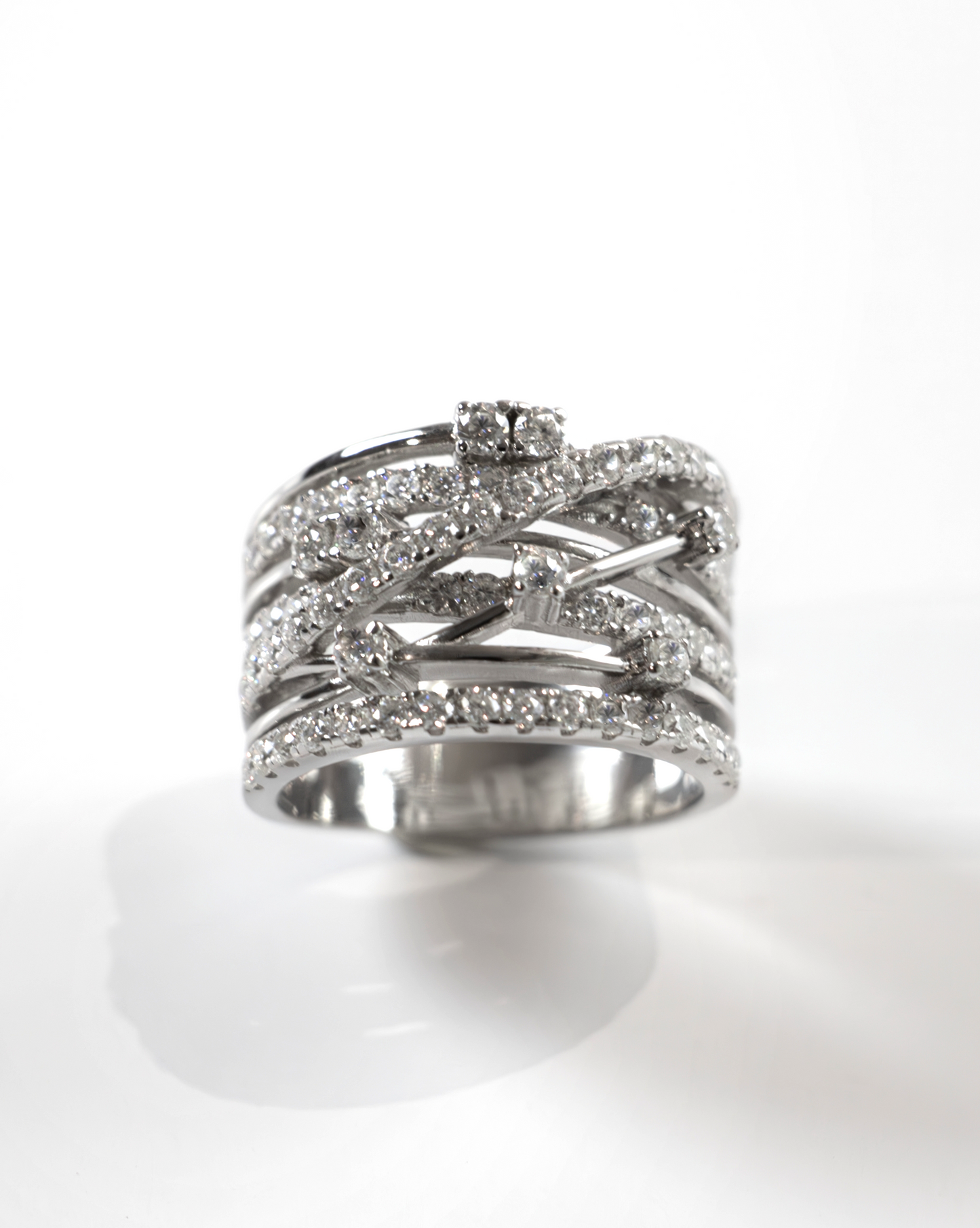 Bague Moissanite Theiaura Voyage étoilé