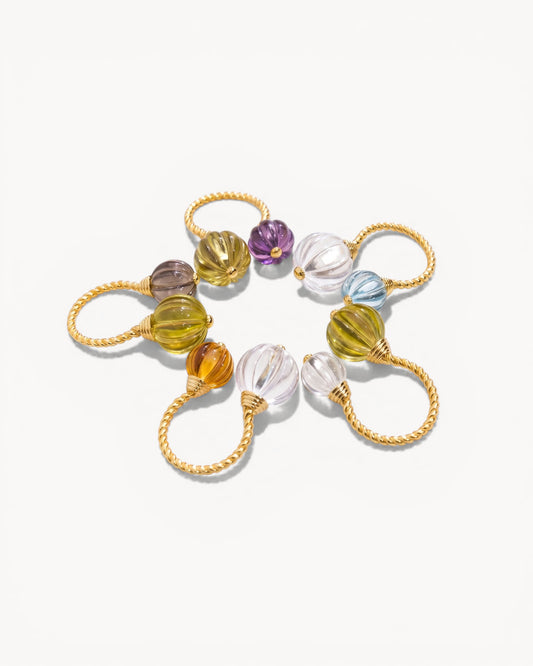 Theiaura Sunlit Orb Ring - THEIAURA&CO.