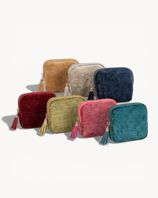 Theiaura Hand-Tailored Ripple Pouch - THEIAURA&CO.