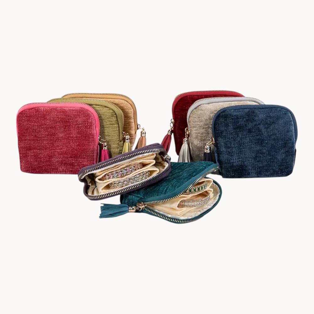 Theiaura Tassel Jewelry Pouch