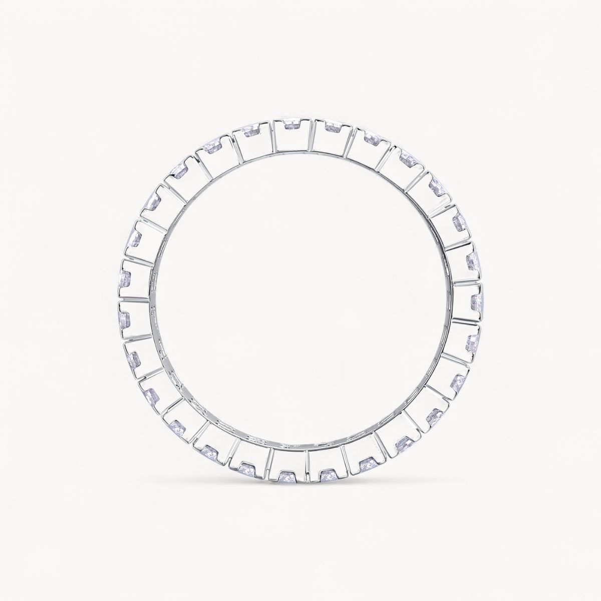 Theiaura Three Row Pavé Moissanite Ring (2.4 Ct. Tw.) - THEIAURA&CO.