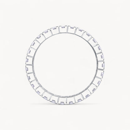 Theiaura Three Row Pavé Moissanite Ring (2.4 Ct. Tw.) - THEIAURA&CO.