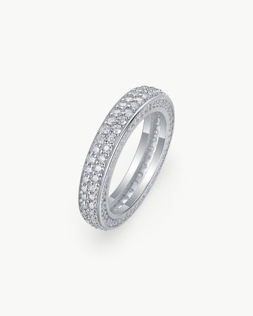 Theiaura Celestial Harmony Moissanite Ring - THEIAURA&CO.