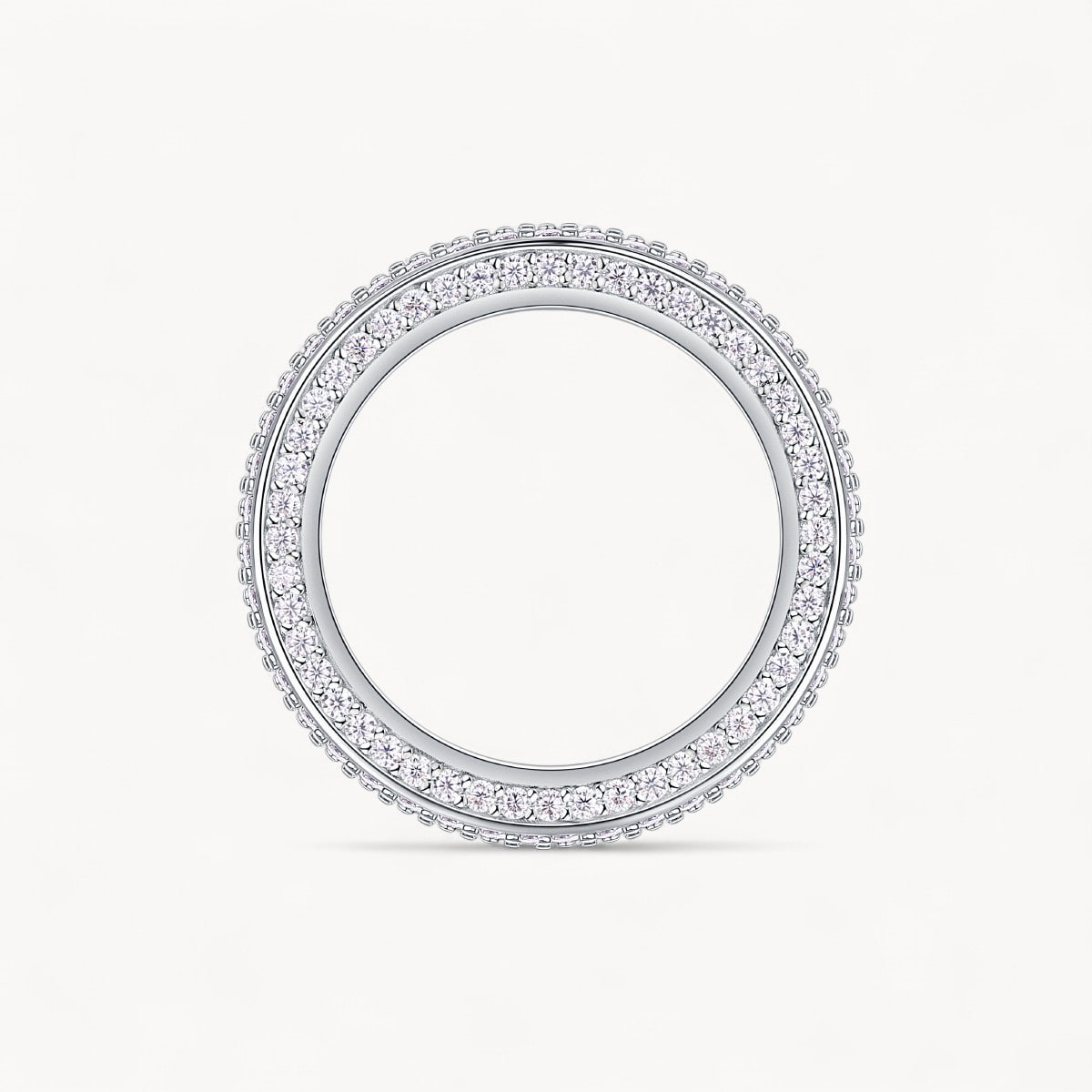 Theiaura Twin Bliss Moissanite Ring - THEIAURA&CO.