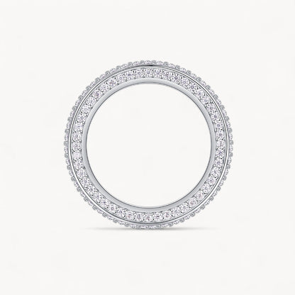 Theiaura Twin Bliss Moissanite Ring - THEIAURA&CO.