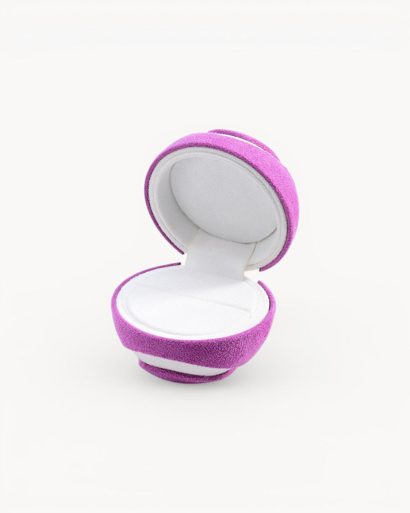 Theiaura Velvet Tennis Ball Ring Box - THEIAURA & CO.