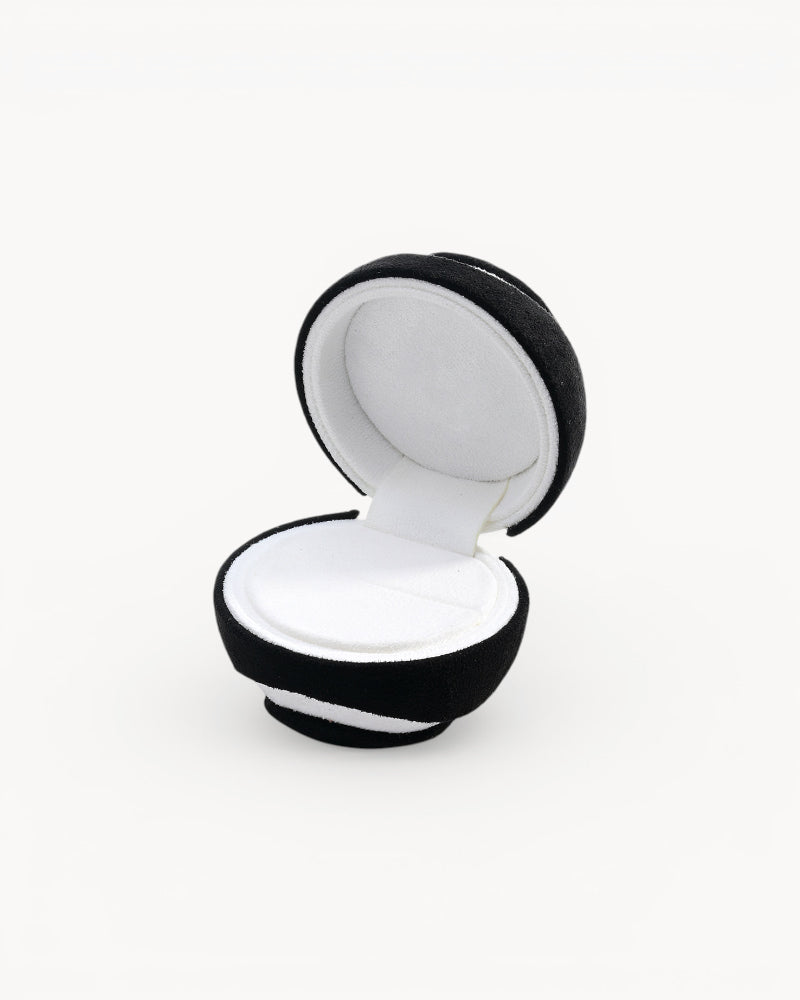 Theiaura Velvet Tennis Ball Ring Box - THEIAURA & CO.