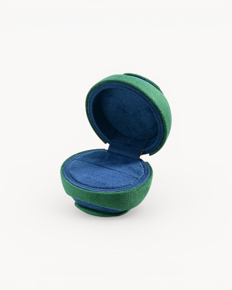 Theiaura Velvet Tennis Ball Ring Box - THEIAURA & CO.