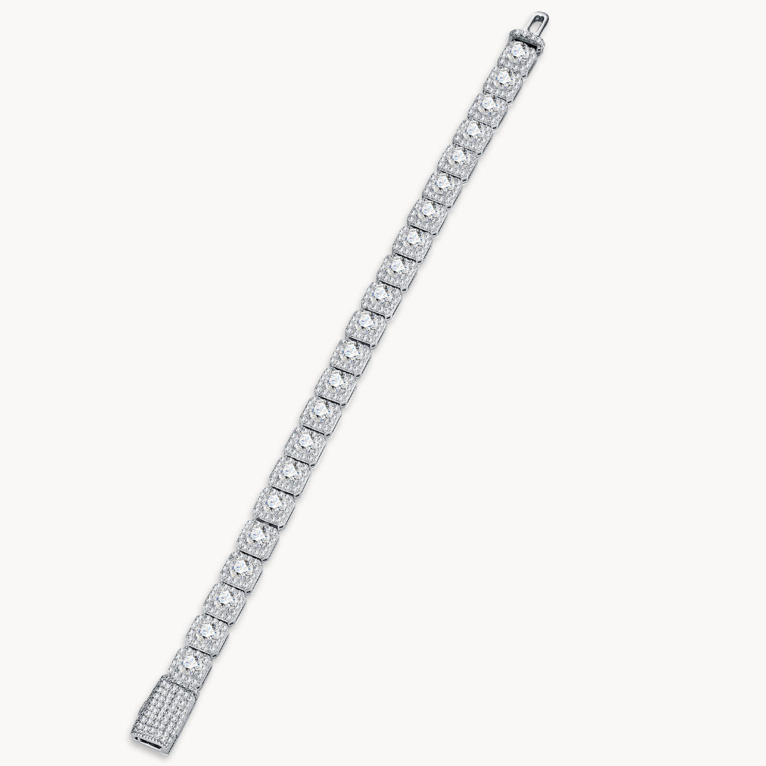Theiaura Vivienne Moissanite Tennis Bracelet (11.9 - 15.2 Ct. Tw.) - THEIAURA&CO.