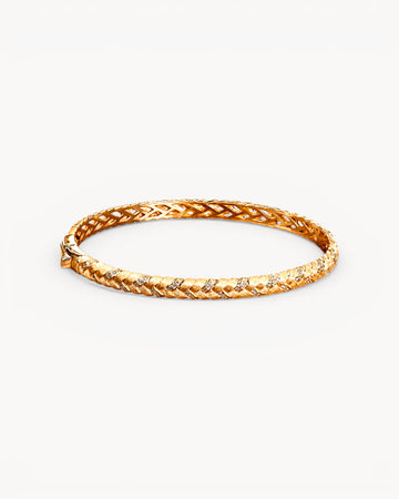 Theiaura Woven Wheat Bracelet - THEIAURA&CO.