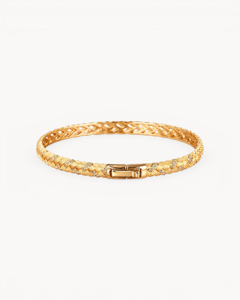 Theiaura Woven Wheat Bracelet - THEIAURA&CO.
