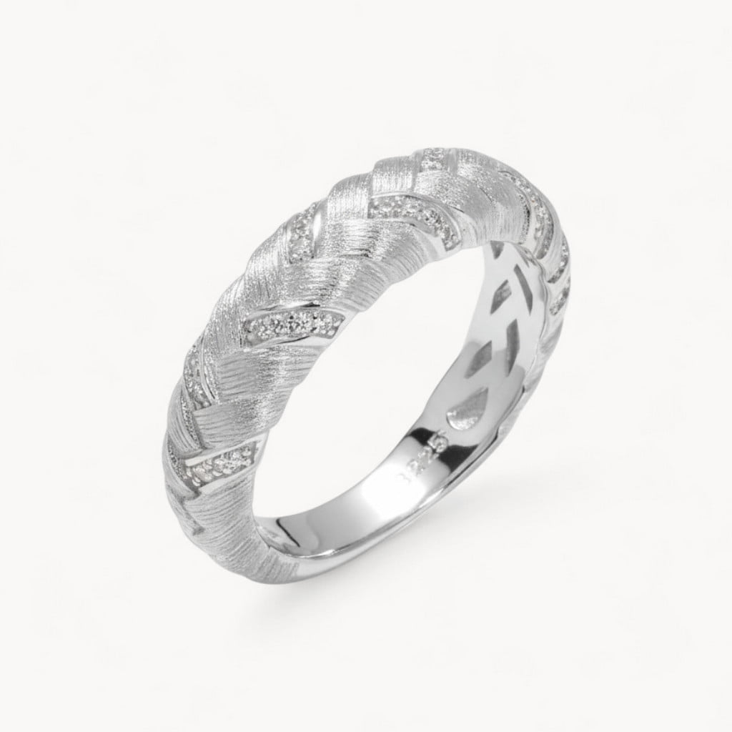 Theiaura Woven Wheat Ring - THEIAURA&CO.