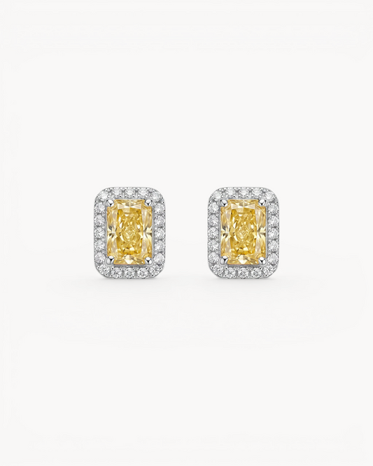 Theiaura Luminous Halo Stud Earrings - THEIAURA & CO.