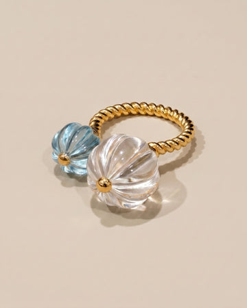Theiaura Pumpkin Duet Ring -THEIAURA&CO.