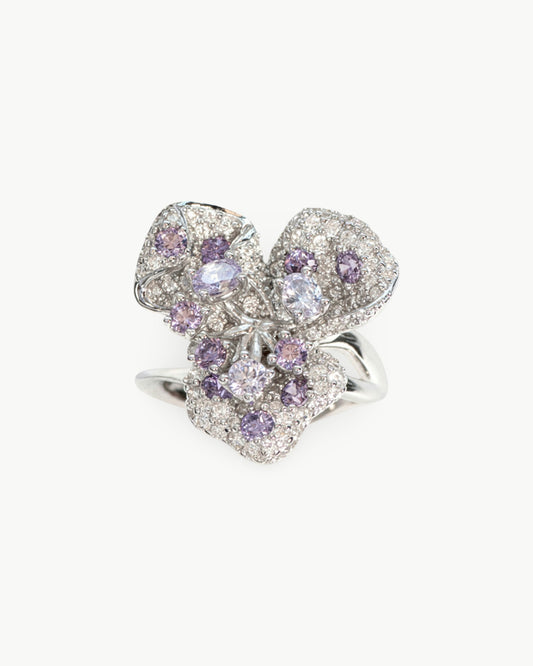 Theiaura Violet Bloom Ring- THEIAURA&CO.