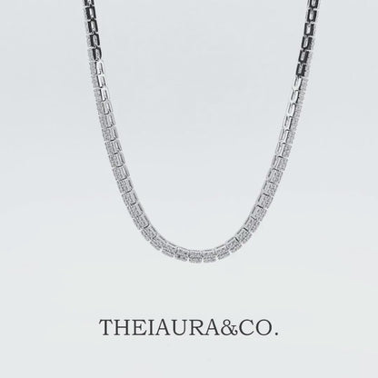 Theiaura Moissanite Tennis Necklace (4.2 - 5.2 Ct. Tw.)