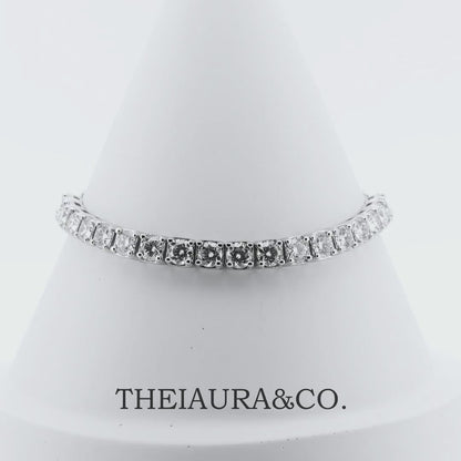Theiaura Starlight Moissanite Tennis Bracelet