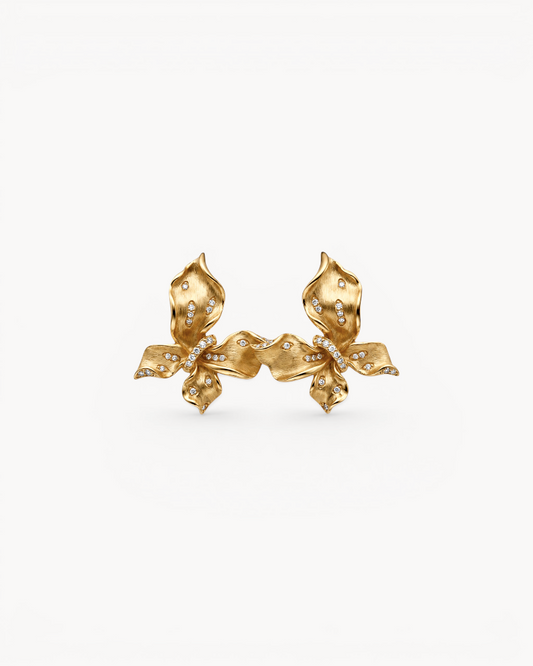 Theiaura Aurielle Butterfly Stud Earrings - THEIAURA & CO.